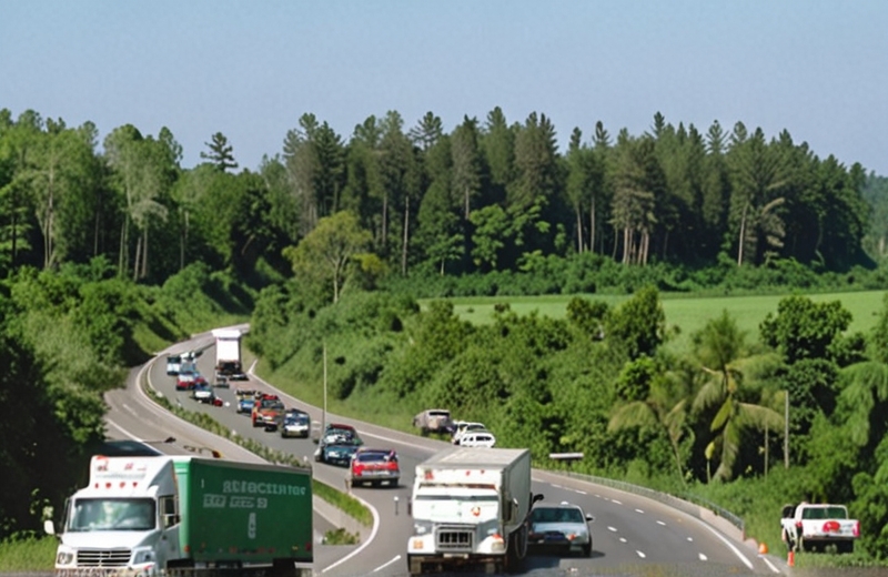 большегрузы на трассе М5